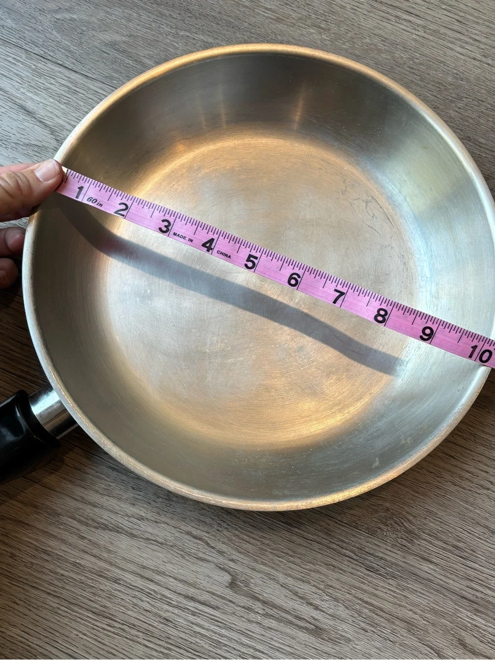 Saladmaster Versa Tec 10” Stainless Steel Gourmet Skillet Chef Pan TP304-316L